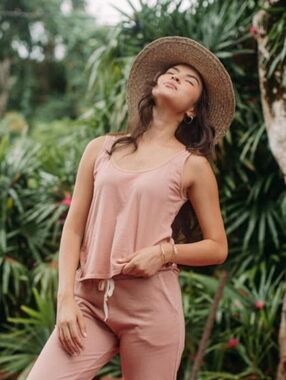 Dolkii Tank Lola, NWT, Cloud Rose, L